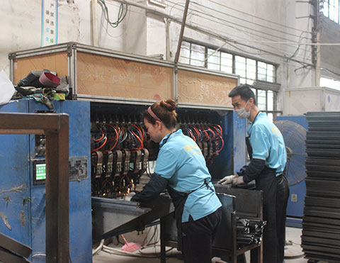 Skilled racking workers