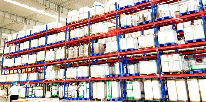 Stainless steel pallets for industrial use